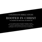 Rooted in Christ: 10 Bible Study Lessons from the book of Colossians 